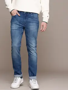 Nautica Men Slim Fit Heavy Fade Stretchable Jeans