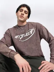 Kook N Keech Printed Relaxed Sweatshirt