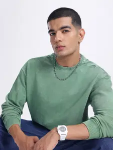 Kook N Keech Drop-Shoulder Sleeves Sweatshirt