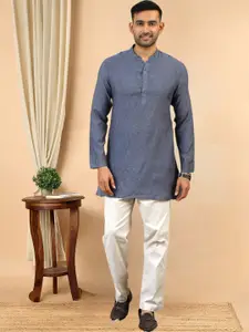 TATTVA Men Floral Printed Kurta