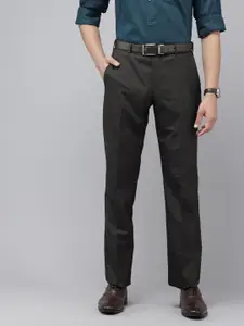 Park Avenue Men Textured Formal Trousers