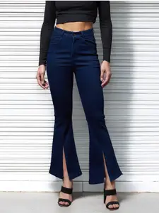 Miss Chase Women Bootcut High-Rise Stretchable Jeans