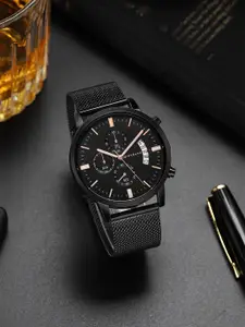 GIORDANO Men Dial & Straps Water Resistant & Multi-Functional Analogue Watch GZ-50055-55