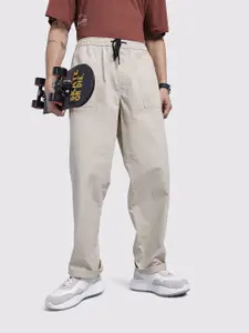 The Roadster Life Co. Men Relaxed Fit Trousers