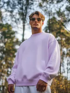 NOBERO Oversized Solid Sweatshirt