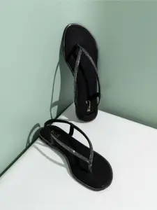 Inc 5 Women Open Toe Flats with Tassels