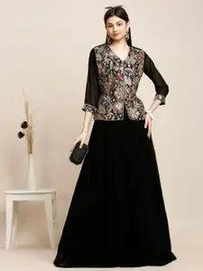 MADHURAM Women Embroidered Ready to Wear Lehenga Choli