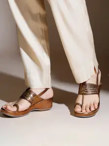 Inc 5 Women Solid Block Sandals