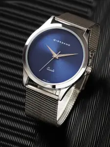 Giordano Men Dial & Bracelet Style Straps Analogue Quartz Movement Watch Gz-50111-22