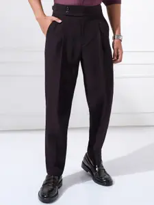 HIGHLANDER Men Mid-Rise Regular Fit Trousers