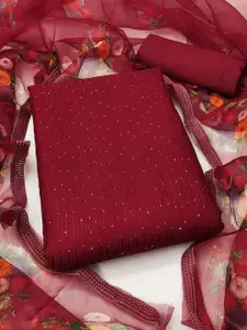 KALINI Embroidered Unstitched Dress Material