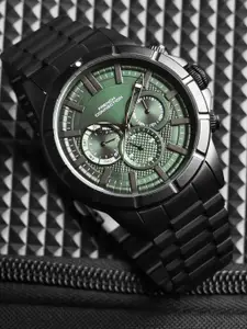 French Connection Men Dial & Stainless Steel Straps Analogue Watch FCH05BM-G