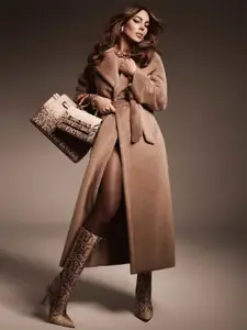 GUESS Textured PU Structured Satchel