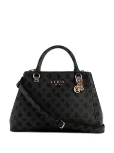 GUESS Printed PU Swagger Satchel