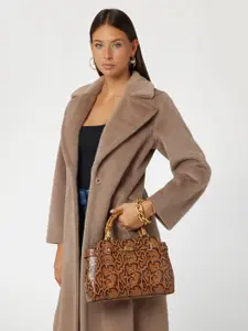 GUESS Textured PU Structured Satchel