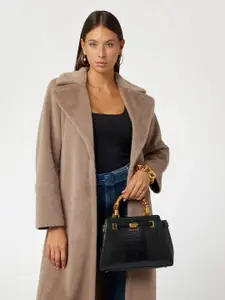 GUESS Textured PU Structured Satchel