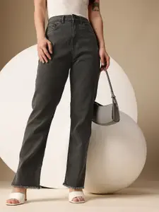 Chemistry Women Straight Fit High-Rise Light Fade Stretchable Jeans