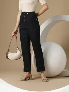 Chemistry Women Straight Fit High-Rise Stretchable Jeans