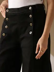 Chemistry Women Wide Leg High-Rise Stretchable Jeans