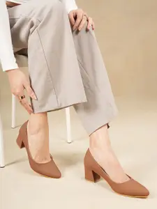 Chemistry Womens Party Block Pumps