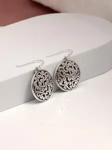 LeCalla 925 Sterling Silver Contemporary Drop Earrings