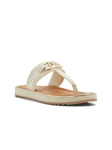 ALDO Women Round Toe T-Strap Flats