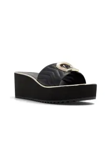 ALDO Women Textured Wedge Sandals