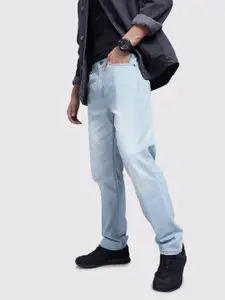 The Roadster Life Co. Men Regular Fit Light Fade Jeans