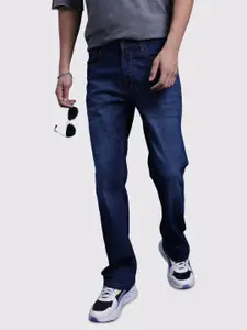 The Roadster Life Co. Men Bootcut Light Fade Stretchable Jeans