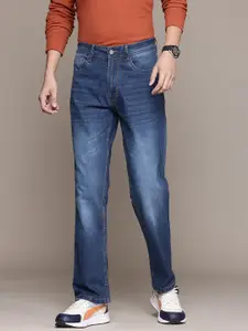 The Roadster Lifestyle Co. Men Light Fade Stretchable Regular Jeans