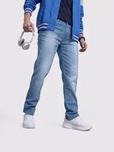 The Roadster Life Co. Men Regular Fit Faded Jeans