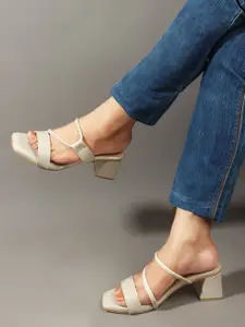 Sole Saga Block Peep Toes