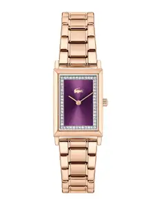 Lacoste Women Catherine Embellished Analogue Watch 2001405