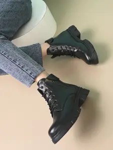 The Roadster Lifestyle Co Women Block Heeled Boots