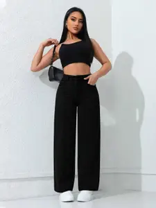 The Roadster Lifestyle Co. Women Cotton High Rise Denim Jeans