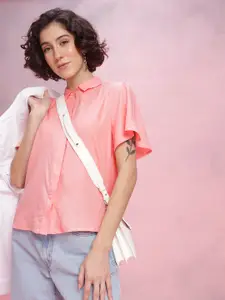 DressBerry Flared Sleeves Casual Shirt