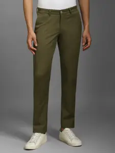 Louis Philippe Sport Men Slim Fit Mid-Rise Regular Trousers