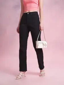 DressBerry Women Mid-Rise Straight Fit Stretchable Jeans