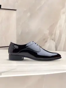 MICHAEL ANGELO Men Textured Formal Derbys