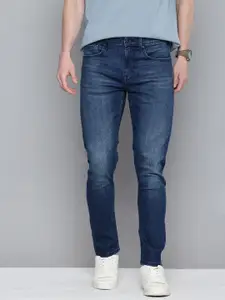 Flying Machine Tapered Fit Mid-Rise Light Fade Stretchable Jeans