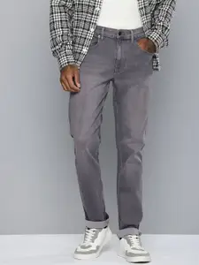 Flying Machine Men Freddie Slim Straight Fit Light Fade Stretchable Jeans