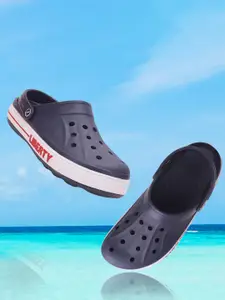 Liberty Men Self Design Clogs