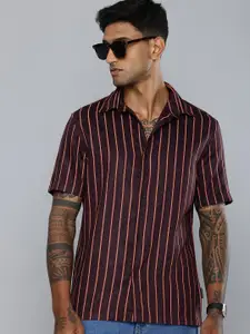 Flying Machine Striped Casual Shirt