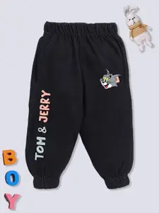 YK X Minute Mirth Boys Tom & Jerry Printed Pure Cotton Joggers