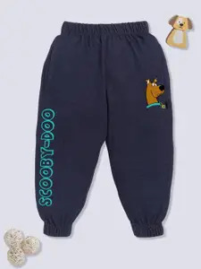 YK X Minute Mirth Boys Scooby Doo Printed Pure Cotton Joggers