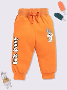 YK X Minute Mirth Infant Boys Bugs Bunny Printed Pure Cotton Joggers