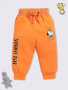 YK X Minute Mirth Infant Boys Peanuts Printed Pure Cotton Joggers