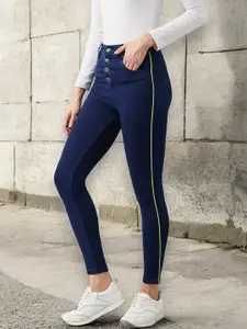 Miss Chase Women Skinny Fit High-Rise Stretchable Jeans