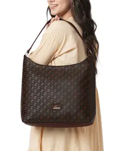 Lavie Portia Women's Monogram LL Print Hobo Handbag