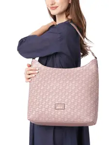 Lavie Portia Women Monogram LL Print Hobo Handbag